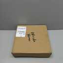 12 Inch Ceramic Saucer - Ceramic Drainage Tray for Plant Pot (Matte Gold)