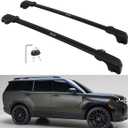 Upgraded 260lbs Cargo Carrier for Hyundai Santa fe 2024-2026 Roof Rack Cross Bars Luggage Rail Lockable,Easy Installation,No Drilling