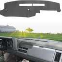 POSAID Dashboard Dash Cover for 1988-1994 Chevy Chevrolet Silverado Suburban Blazer/GMC Sierra C1500 C2500 C3500 K1500 K2500 K3500 Pickup Truck Interior Dash Protector Cover Mat, Gray