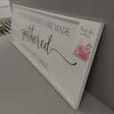 The Best Memories Are Made Gathered Around The Table Wall Decor 40"x15" Large Rustic Farmhouse Dining Room Wood Framed Modren Signs Kitchen Home Simple Hanging Wall Art (White)