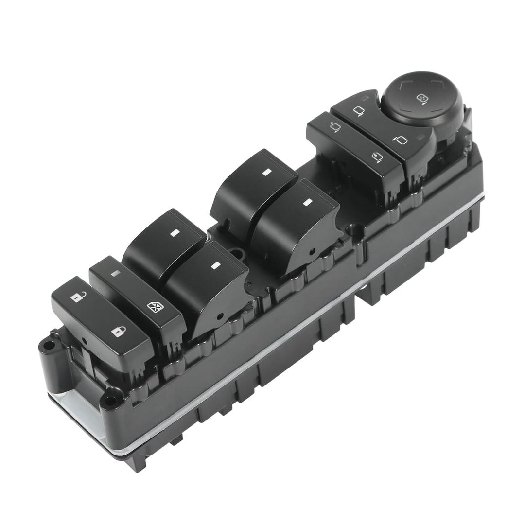 20835553 Power Window Switch Mirror and Door Lock Switch Replacement for Avalanche Silverado Suburban Tahoe, Sierra Yukon 2007-2014, Replace 15906881 15093440