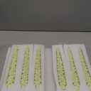 MTLEE 6 Pcs Christmas Tree Shaped Taper Candles Unscented Tree Candle Decorative Christmas Tree Candles Gift for Christmas Kwanzaa Festival Celebration Decor (10 Inch,Ivory)