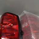 Tail Light Assembly Compatible with 2014 2015 2016-2019 Chevy Silverado 1500 2500HD 3500HD GMC Sierra 3500HD Left Driver Side Right Passenger Side Taillight Brake Lamp Bulb and Harness