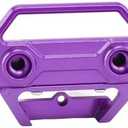 CNC Metal Front Bumper for MJX Hyper Go 14209 14210 RC Car Modification upgrade Accessories (PurPle),Set of 2