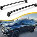 330LBS Cross Bars Roof Rack Fit for 2021-2026 Chevrolet Tahoe, GMC Yukon & Yukon XL, Chevrolet Suburban, Cadillac Escalade ESV Lockable Crossbars Carrier Cargo Bar Luaggage Rack Accessories