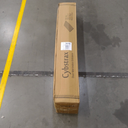 Front Door Mat Indoor Outdoor Entrance, 48" x 96" All-Season Heavy Duty Waterproof Doormat, Non-Slip Absorbent Entryway Mat, Easy to Clean, Low Profile Commercial Floor Mat for Indoor Outdoor (Black Double Stripes)