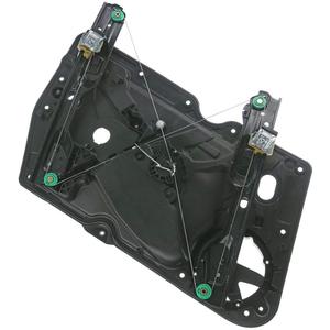 A-Premium Power Window Regulator with Panel Compatible with Volkswagen Golf 2010-2013 Front Passenger Side