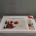 BIGASUO Digital Picture Frame Frameo 15.6" WiFi Electronic Photo Frames Large with 64GB Memory 1920x1080 IPS FHD Touch Screen Share Moments Instantly Anywhere Photo Gifts for Parents and Grandparents (15.6 inch Black & White)