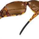 MEETSUN Fit Over Glasses Sunglasses for Men Women,Wrap Around Sunglasses Polarized UV400 Protection ((Z1)tortoiseshell Frame-brown Lens)