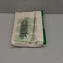 KGORGE Natural Linen Shower Curtain for Bathroom - Linen Blend Button Hole Semi Sheer Lightweight Waterproof Shower Curtains for Bathtub, 72 x 72 inches Long, Hooks Included