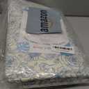 Blissful Diary Floral Diaper Caddy Organizer, Stylish Nursery Storage Basket, Gift for Baby Shower, Baby Registry Must Have, Newborn Essentials, Blue Floral