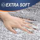 OLANLY Bathroom Rugs Mat 30x20, Extra Soft Absorbent Microfiber Bath Rugs, Rubber Backing, Quick Dry, Machine Washable Bath Mats for Bathroom Floor, Tub and Shower, Home Decor Accessories, Grey