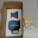 Pour Over Coffee Maker, Blue Ceramic Coffee Dripper 20oz/620ml, with 50 pcs V60 Paper Filter, Drip Coffee Brewer for Home & Caf Enthusiasts, Vintage-Style (1)