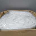 18 Mil Greenhouse Cover, 20x26FT Clear Tarps Heavy Duty Waterproof, Clear White 20' x 26'