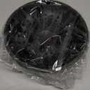 Universal Hair Diffuser for Blow Dryer - Fits All 1.4-2.4 inch Dryers, Professional Ionic Diffuser Attachment for Curly/Wavy Hair, Reduces Frizz & Enhance Curls, Lightweight, Travel-Friendly (Black)