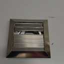 PATIKIL 3 Inch Dryer Vent Cover, Stainless Steel Exterior Wall Outlet Vent Grille, Louvered with Moving Flap, for HVAC Kitchen Bathroom Ventilation