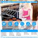 NEW WP9760774 9760774 Range Oven Bake Element Compatible with Whirlpool Kitchenaid Range Stove Ovens Coil Parts,WP9760774 8301514 KEBS207SSS04 Kitchenaid Oven Heating Element Coil 1201761 Elements