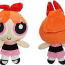 3pcs 22cm/8in Power Plush Girl Toy Cute Stuffed Plush Doll for Kids Fans Christmas Birthday Gifts