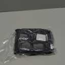 Pet Parents Washable Dog Diapers (3pack) + Extendrs of Durable Doggie Diapers, Premium Dog Diapers Female & Male (Large, Black) (Large (19-27"))