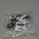 Novelty Lights Vintage Style T5 Warm White LED Christmas Lights, 11 Feet Brown Wire String of 10 Mini Bulbs, UL Listed Indoor/Outdoor Tree Lighting