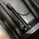 Standing Desk Converter, 32" Height Adjustable Sit to Stand Up Desk Workstation, Dual Monitor Desk Riser with Keyboard Tray, Black Desktop Tabletop Riser Laptop for Home Office