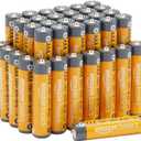 Amazon Basics AAA Long-Lasting Alkaline Batteries, 36-Count, 1.5 Volt, Reliable Performance, 10-Year Shelf Life, Emergency Storage