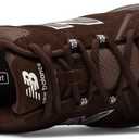 New Balance Men's 608 V5 Casual Comfort Cross Trainer, Chocolate Brown/White, 12.5