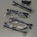 Gaoye 3.5 Executive Style Reading Glasses Men - Durable Readers with Blue Light Filtering- Comfortable Fit with TR90 Frames (4, Black)