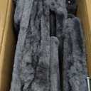 FDW Cat Tree 54in Cat Tower Multi-Level Durable Cat Scratching Post & Cozy Fun Cat Jumping Platform Space Saving Cat Condo Pet Play House for Indoor Cats,Dark Gray