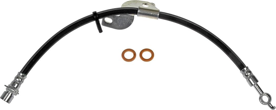 Dorman H621912 Front Passenger Side Brake Hydraulic Hose Compatible with Select Ford / Lincoln Models