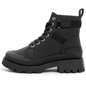 MUSSHOE Platform Ankle Motorcycle Boots Women Autumn Winter
 SIZE 10