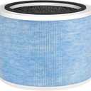 2 Pack - AP200 Filter Replacement Compatible with Instant Air Purifier Filter AP200, 4 Stage Filtration with H13 HEPA Activated Carbon Pre-filters, Part Number F200-Filter