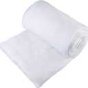 Snow Blanket for Christmas Decorations  94 x 31 Inch Large Artificial Snow Blanket for Christmas Village Displays, White Winter Décor  Thick Fluffy Faux Snow Backdrop Xmas Party Christmas Tree Base