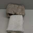 MIULEE Pack of 4 Couch Throw Pillow Covers 18x18 Inch Neutral Soft Decorative Chenille Pillow Covers Farmhouse Boho Cushion Covers for Mid Century Modern Spring Home Decor Sofa Bedroom Living Room