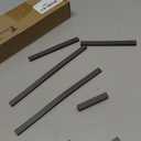 CynKen 5pcs 10x140mm Ferrite Rod Bar Loopstick for Radio Antenna Aerial Crystal About 0.4"x5.5"