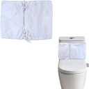 Toilet Tank Under Cover Toilet Tank Bottom Wrap for Moisture Control Catching Condensation Bathroom Absorbent Dirt Resistant