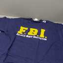 FBI Female Body Inspector Funny T-shirt T-Shirt 2XL Navy Blue