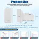 DA97-14504C, DA97-14504A Ice Container, Ice Bucket, Compatible with Samsung Ice Maker Replacement Ice Tray Ice Container Assembly Parts RF23J9011SR, RF23HTEDBSR, RF22KREDBSR Ice Bin,etc-1 yr Warranty