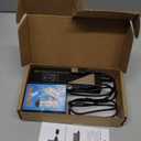 Lab Microscope Slides 60X Mini Pocket High Power Microscope Portable LED Magnifier Microscope Parts (Color : Silver, Magnification : 60X)