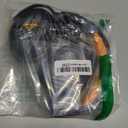 KOFIRE Wireless Gaming Headset, 2.4GHz USB Gaming Headphones with Bluetooth 5.4, 53MM 3D Stereo Sound, 65H Battery, ENC Noise Canceling Mic, 3.5mm Wired, for PS5, PC, PS4, Mac, Switch, Black-Orange