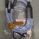 Multi Charging Cable 3.6ft/1.2M 3 in 2 Charger Cord, Multiple Rapid USB Cable,Blue