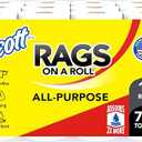 Scott Rags On A Roll, 60 Towels/Roll, 12 Rolls/Case