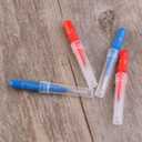 3 x NUOLUX Dental Orthodontic Interdental Brush Kit 50 Pack with 2.5Mm Blue and 3.0Mm Red Toothpicks for Effective Between Teeth Cleaning Oral Care with Travel Cap