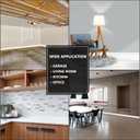 STICKGOO Baseboard Molding Trim, 4 Inch x 40 Feet Rubber Self Adhesive Baseboard Trim, Peel and Stick Vinyl Wall Base Cove Base(White)