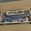 monTEK Monitor Wall Mount for 17-57 up to 59.4 lbs Ultrawide Screens, Single Heavy-Duty Aluminum Gas Spring Monitor Arm with Full Motion Adjustment, VESA 75x75/100x100 Compatible, Black