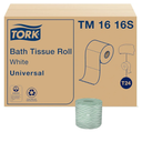 Tork Septic Safe Toilet Paper, White, 2-Ply 100% Recycled, Eco-Friendly, T24 Compatible 96 Rolls x 500 Sheets