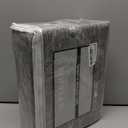 Superior Melange Flannel Cotton Duvet Set, Ultra-Soft Textured Duvet Cover, Modern, Farmhouse Bedding, Basics, Comforter or Duvet Insert Cover, with Pillow Shams, Full/Queen, Charcoal