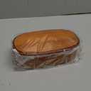 Lunch Box, Portable Sushi Box Rice Round Container Wooden Double Layers Food Storage Container for Office Travel (19 * 10 * 9.5 Old Paint Double Layer Lunch Box)