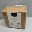 Amazon Basics Electric Kettle with Glass Carafe for Tea and Coffee, Fast Boiling, Auto Shut-Off, Boil-Dry Protection, Temperature Control, Removable Filter, 1 Liter, 1500W, BPA-Free