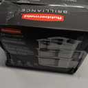 Rubbermaid Brilliance Food Storage Containers, Set of 5 (10 Pieces), BPA-Free, Leak-Proof, Clear